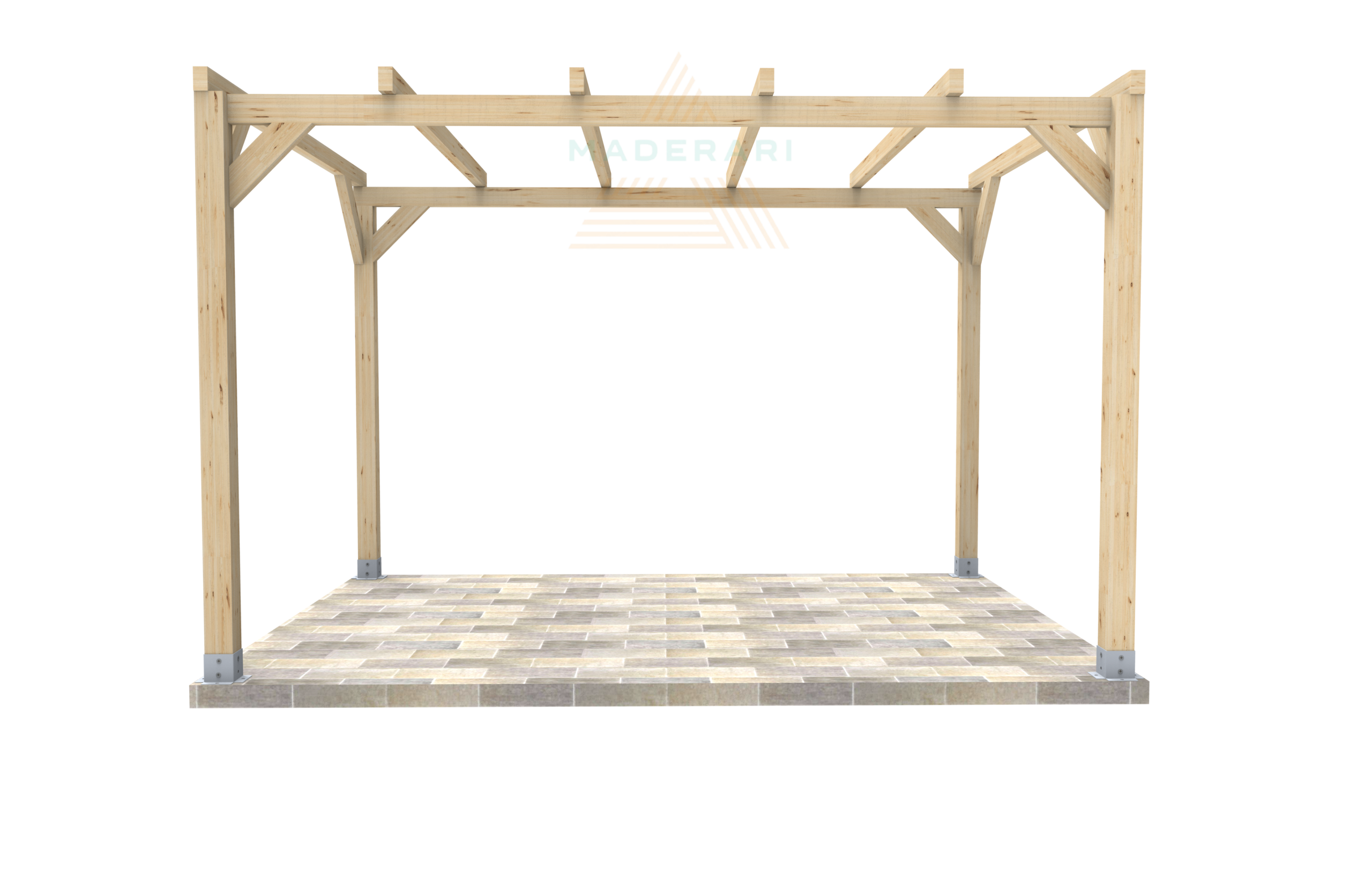 Pérgola madera 4x4 - Imagen 2