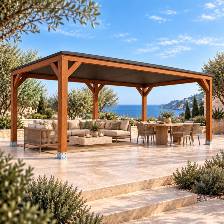 Como limpiar una pergola de madera sin dañarla